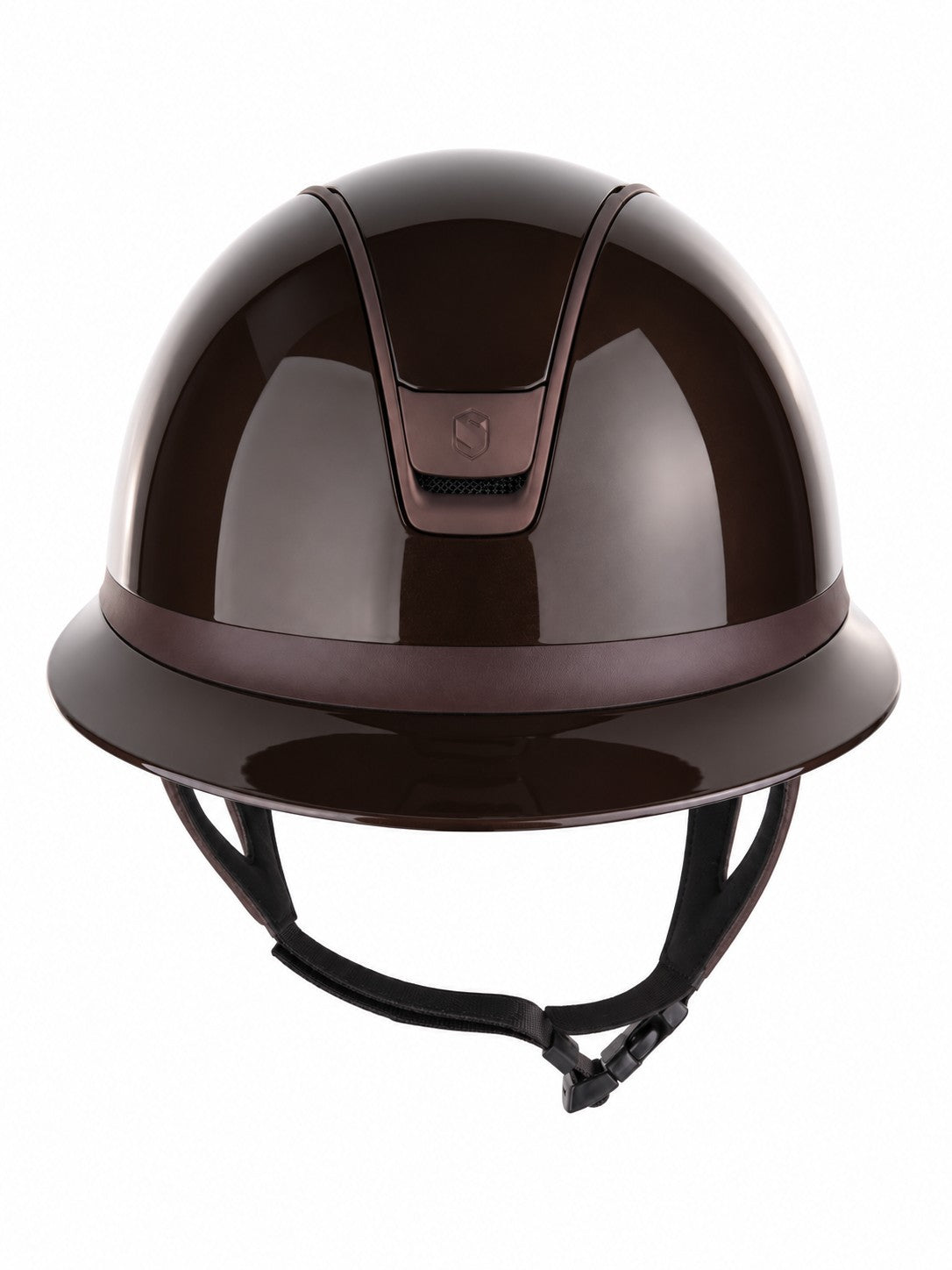 Samshield 2.0 Paardrijhelm Miss Shield Shadowglossy Darkline Bruin