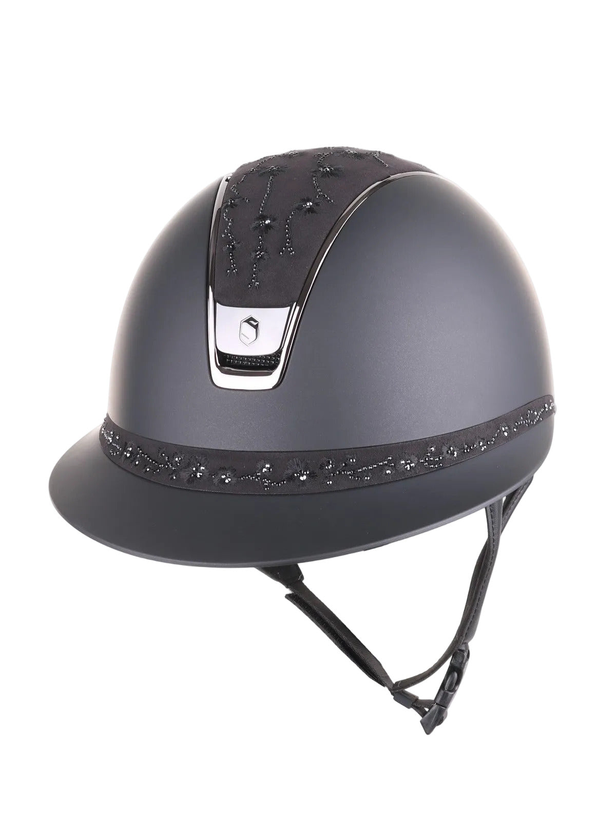 Samshield 2.0 Paardrijhelm Miss Shield Shadowmatt Cherry Blossom Zwart Zwart