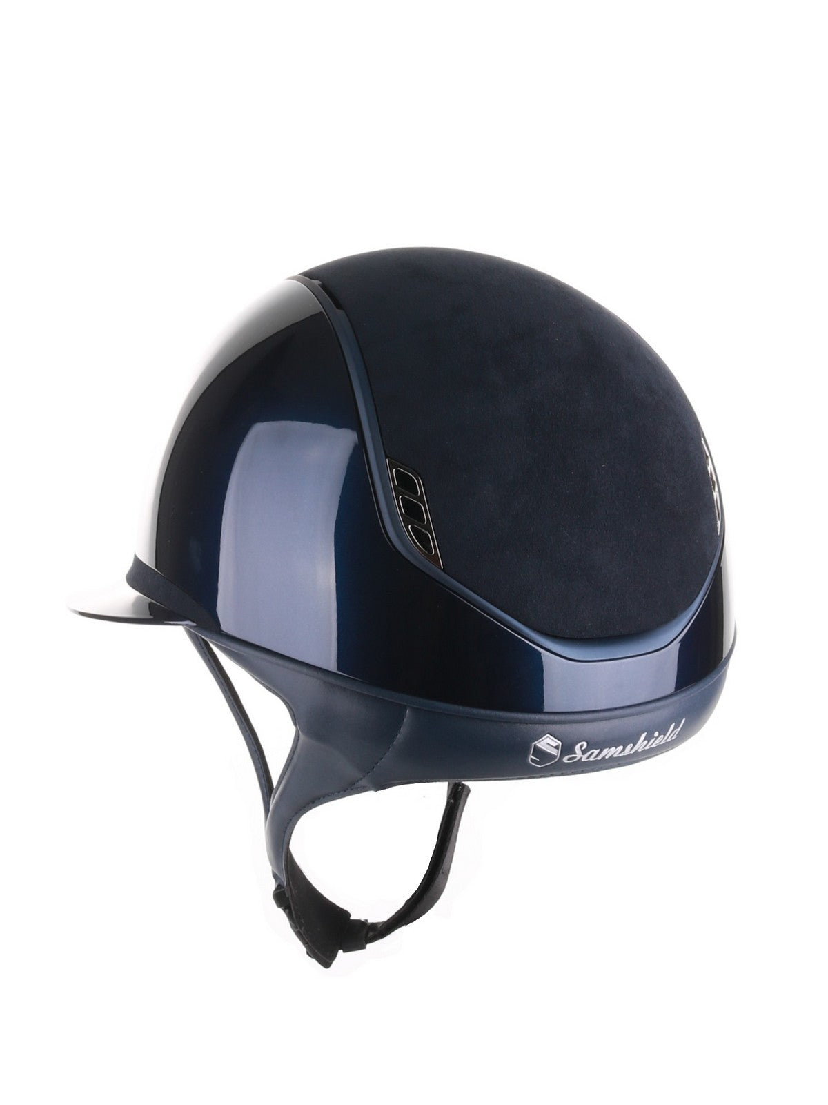 Samshield 2.0 Paardrijhelm Miss Shield Shadowglossy Ultra Fine Rock Blazon Navy