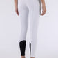 Equiline reithose Damen kniebesatz Cornek Weiß