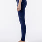 Equiline Reithose Damen Knie Grip High Waist Crystalek Blueberry