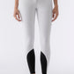 Equiline Reithose Grip Kniebesatz Damen Atirk Weiß