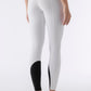 Equiline Reithose Grip Kniebesatz Damen Atirk Weiß