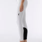 Equiline Reithose Grip Kniebesatz Damen Atirk Weiß