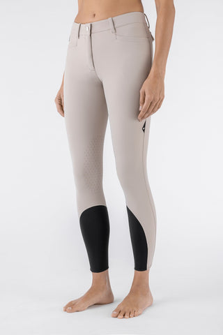 Equiline Reithose Grip Kniebesatz Damen Atirk Beige