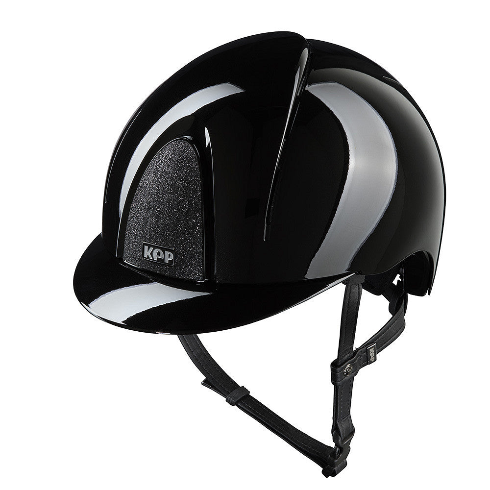 Kep Italia Paardrijhelm Smart Nova Polish Star Insert Zwart
