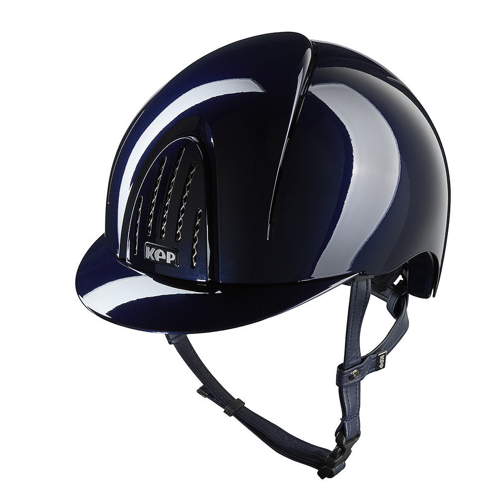 Kep Italia Paardrijhelm Smart Nova Polish Blauw