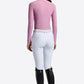 RG Turniershirt Jacquard Langarm Mädchen Rosa
