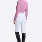 RG Turniershirt Micro Perforated Jersey Langarm Damen Rosa