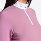 RG Turniershirt Micro Perforated Jersey Langarm Damen Rosa