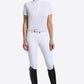 RG Turniershirt Jacquard Kurzarm Damen Weiß