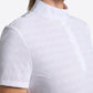 RG Turniershirt Jacquard Kurzarm Damen Weiß