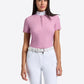RG Turniershirt Jacquard Kurzarm Damen Rosa