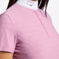 RG Turniershirt Jacquard Kurzarm Damen Rosa