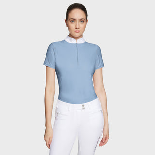 Samshield Turniershirt Kurze Ärmel Damen Aloise Air Cashmere Blue