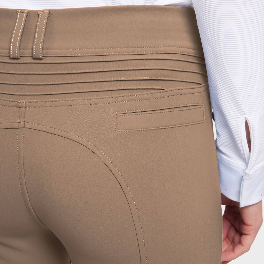 Samshield Reithose Grip Kniebesatz Damen Chloe Camel