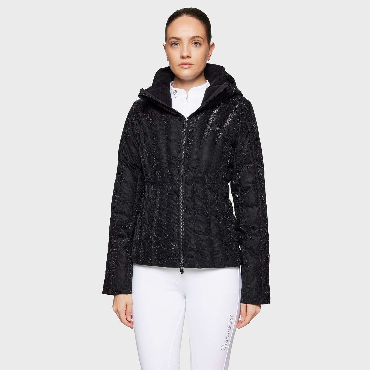 Samshield Daunenjacke Damen Courchevel Ice Schwarz