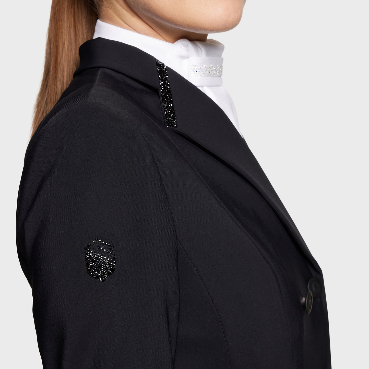 Samshield Dressur Turniejacke Damen Frac Premium Schwarz