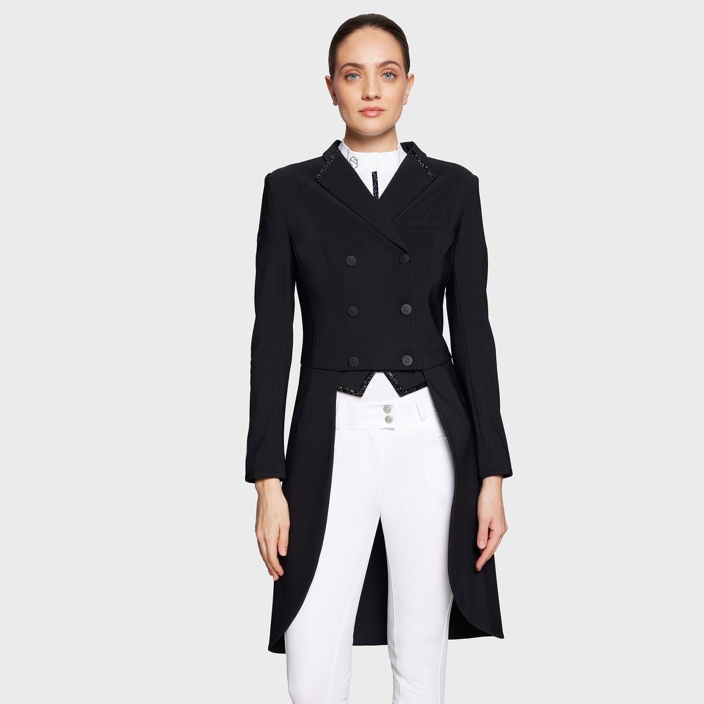 Samshield Dressur Turniejacke Damen Frac Premium Schwarz