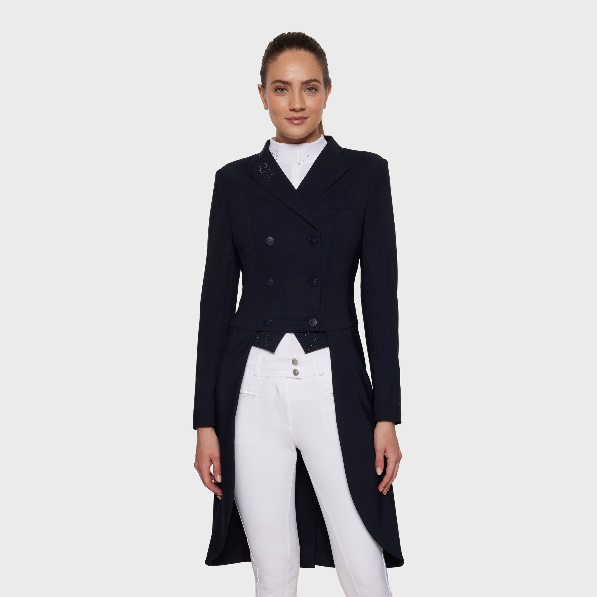 Samshield slipjas wedstrijdjasje Dames Spring Flower Navy