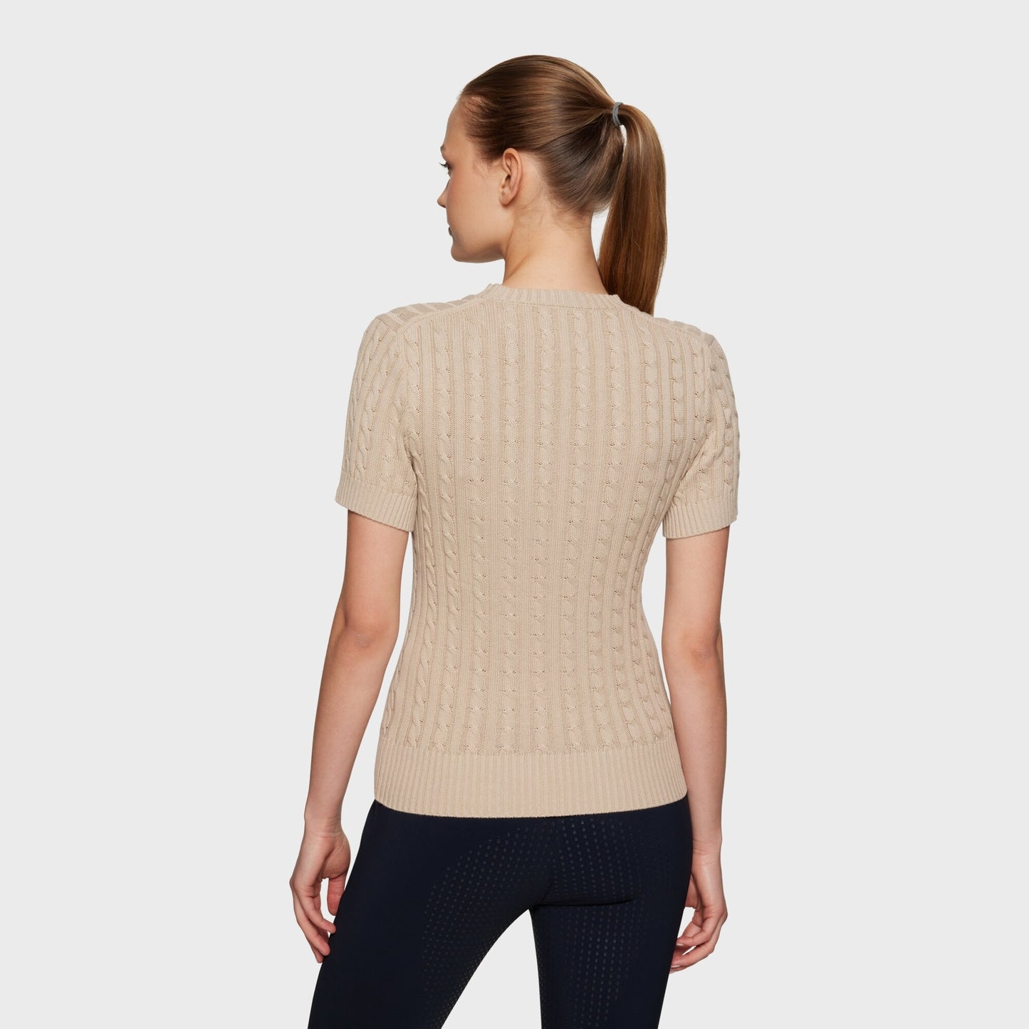 Samshield Pullover Kurzarm Damen Lidy Sand