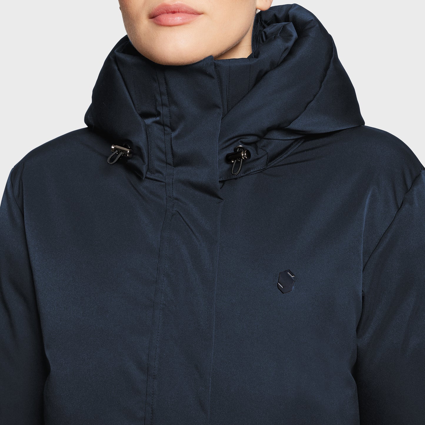 Samshield Daunenjacke Lang Damen Melyne Navy