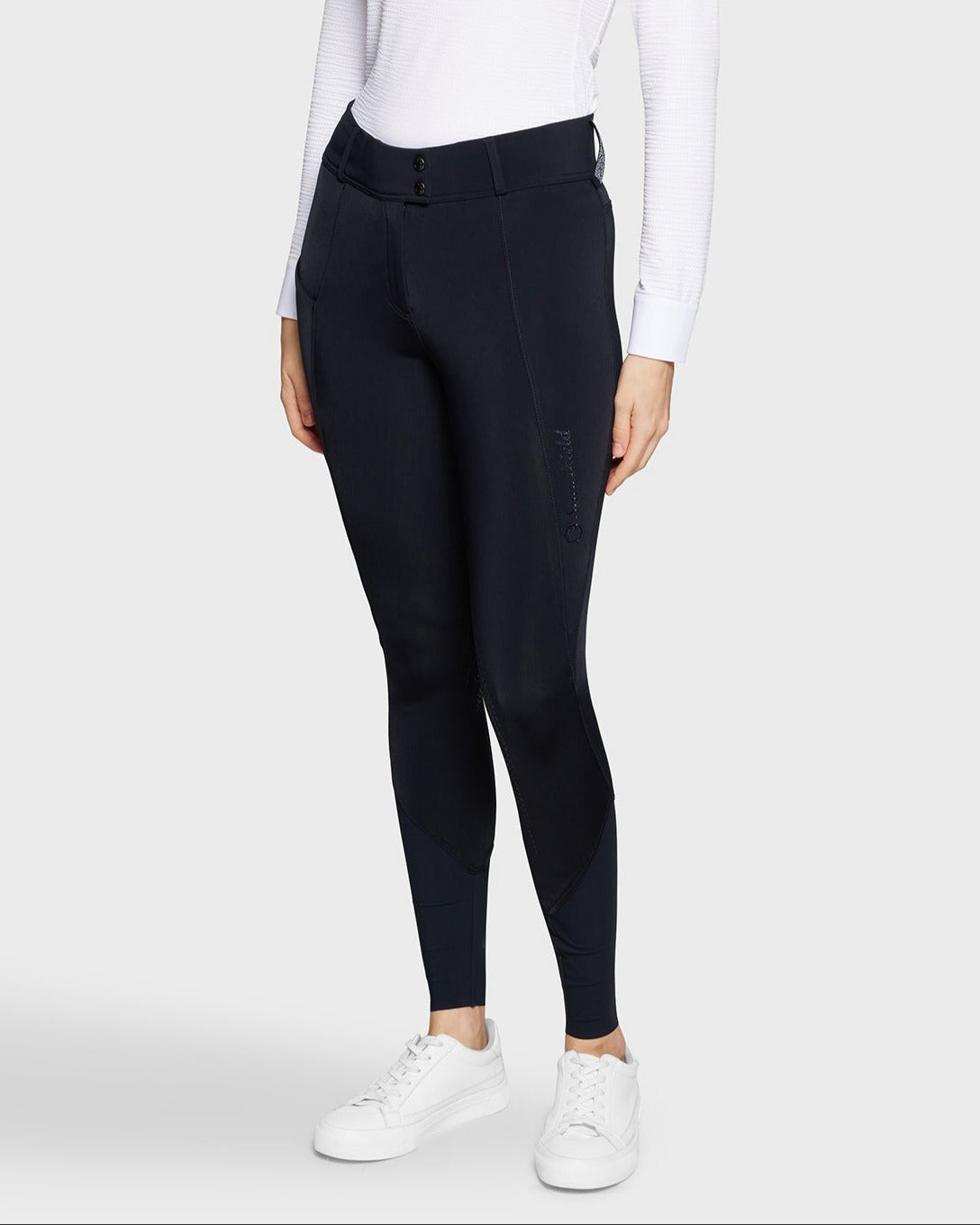 Samshield Reithose Knie Grip Damen Tamara Winter Navy