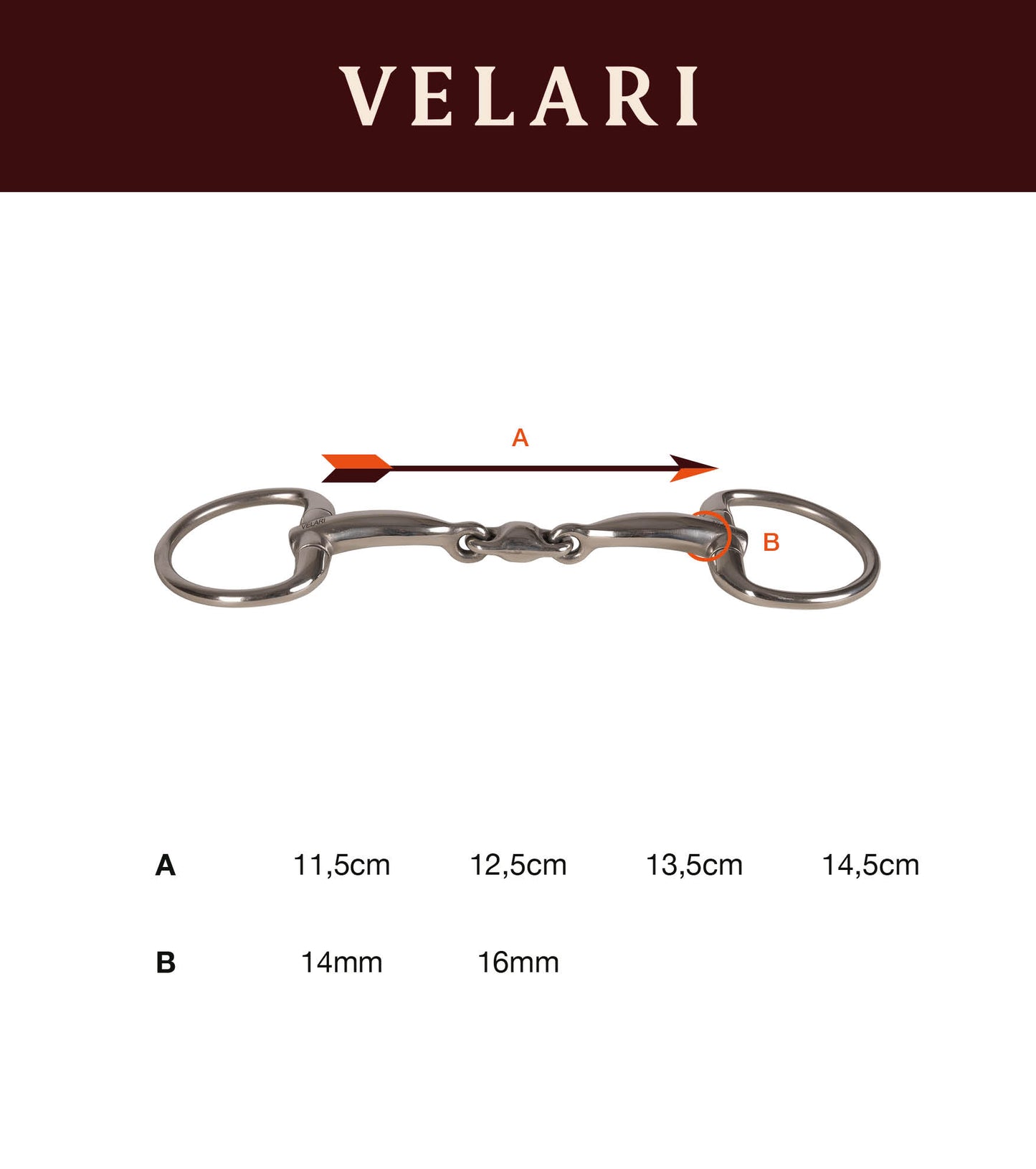 Velari Olivenkopftrense Doppelt Gebrochen Sweet Iron 14 mm