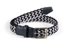 Equiline elastische gevlochten riem Egri Navy Navy