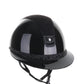 Samshield 2.0 Paardrijhelm Miss Shield Shadowglossy Ultra Fine Rock Blazon Frontal Band Zwart