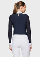 Samshield Wedstrijdshirt Lange Mouwen Dames Faustine Premium Navy Cosmic Nights