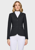Samshield Paardrijjasje Dames Victorine Crystal Fabric Zwart Zwart