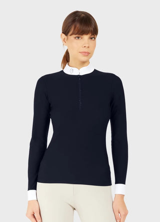 Samshield Turniershirt Langarm Damen Aloise Navy