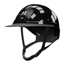 Flex-on Armet Paardrijhelm Star Mixte Zwart Korte Klep Zwarte Kinband Zwart