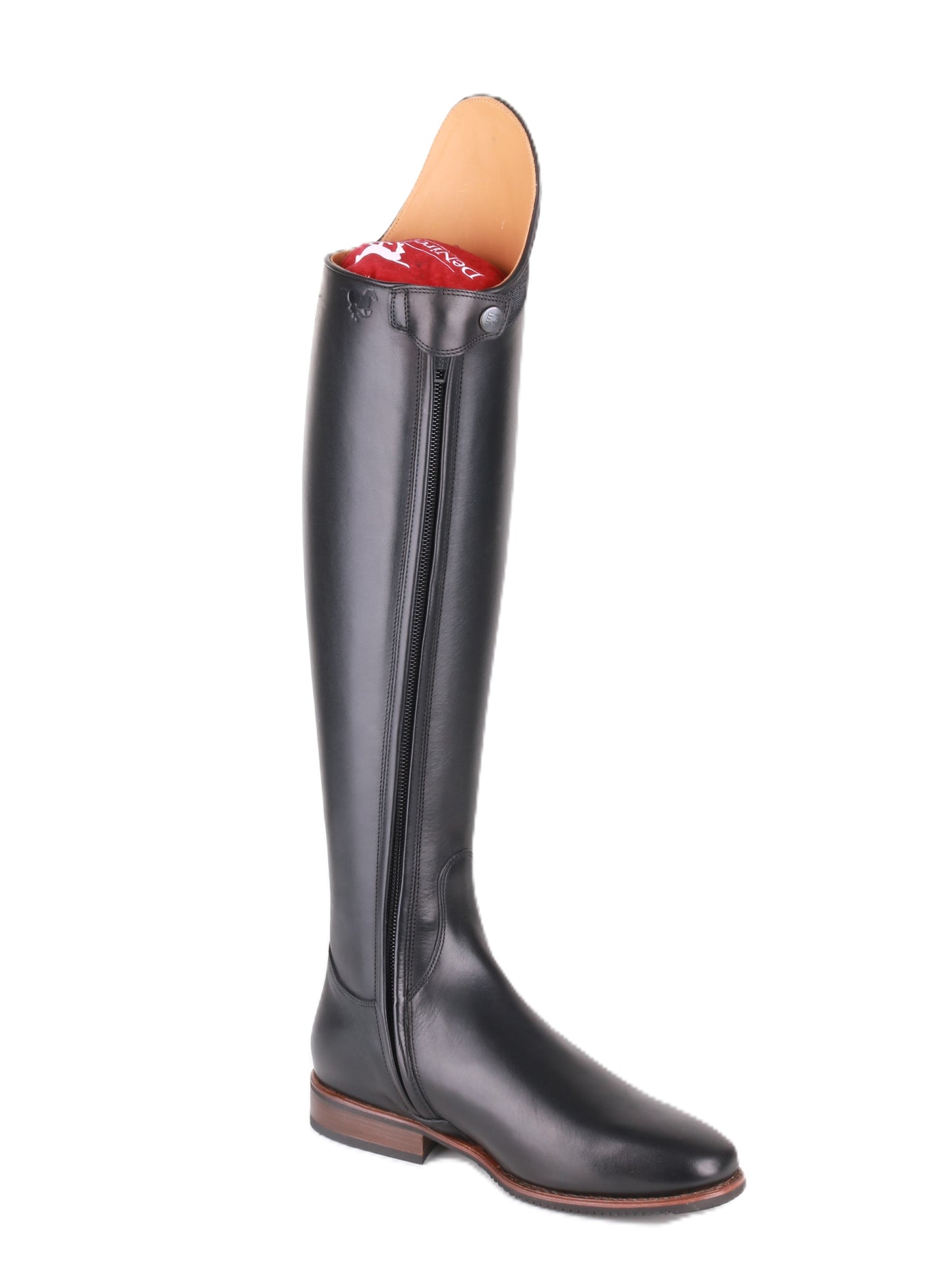 De Niro Bellini Custom Wrat Schwarze Reitstiefel 38 MA S