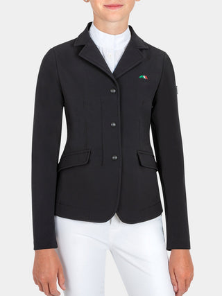 Equiline Turnierjacke Mädchen Carolink schwarz