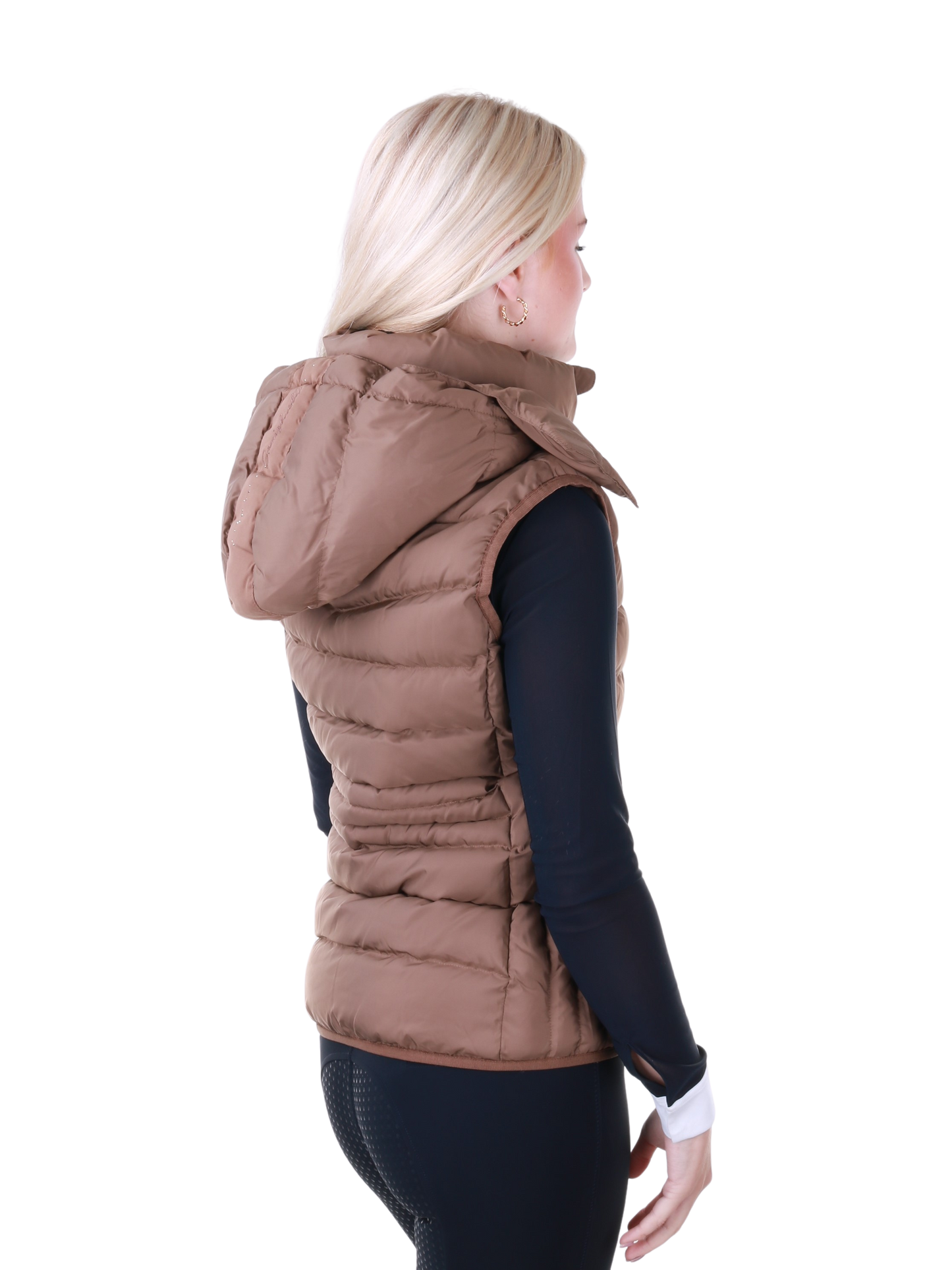 Samshield Weste wattiert Damen Chamonix Camel Metal Eclipse