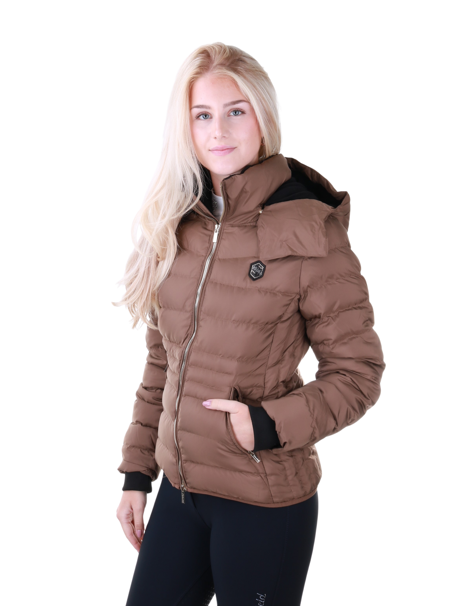 Samshield Daunenjacke Damen Camel Metal Eclipse