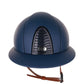 Kep Italia Reithelm Cromo 2.0  Matt Polo Blau RAW Frame Beige Kinnriemen