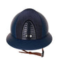Kep Italia Reithelm Cromo 2.0  Matt Polo Blau RAW Frame  Galassia Dark Blue Insert Beige Kinnriemen