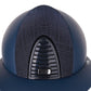 Kep Italia Reithelm Cromo 2.0  Matt Polo Blau RAW Frame  Galassia Dark Blue Insert Beige Kinnriemen