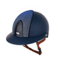 Kep Italia Reithelm Cromo 2.0  Matt Polo Blau RAW Frame  Galassia Light Blue Insert Beige Kinnriemen