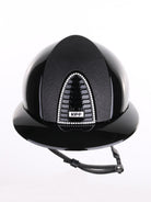 Kep Italia Paardrijhelm Cromo 2.0 Polish Polo Klep Zwart Swarovski Frame Luminor insert