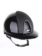 Kep Italia Paardrijhelm Cromo 2.0 Polish Polo Klep Zwart Swarovski Frame Star insert