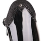 De Niro Bellini Custom Lack Schwarze Reitstiefel 39 MA S