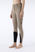 Equiline rijbroek dames knie grip hoge band Edisonkh Dune Dune