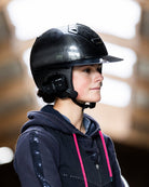 Freejump Helm Voronoï met Temple Protection Carbon Gloss Zwart