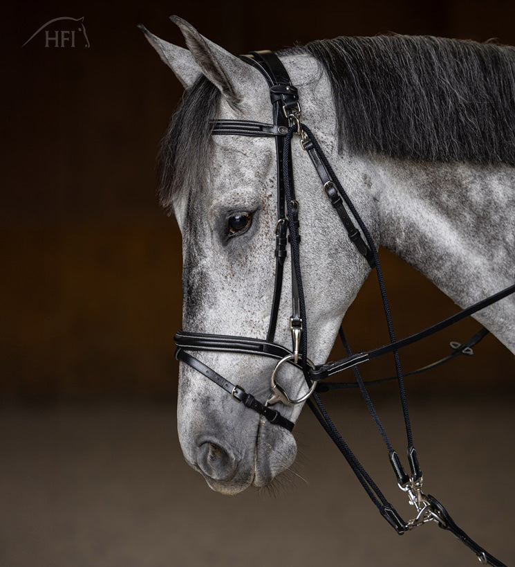 HFI Gogue Leder Zwart