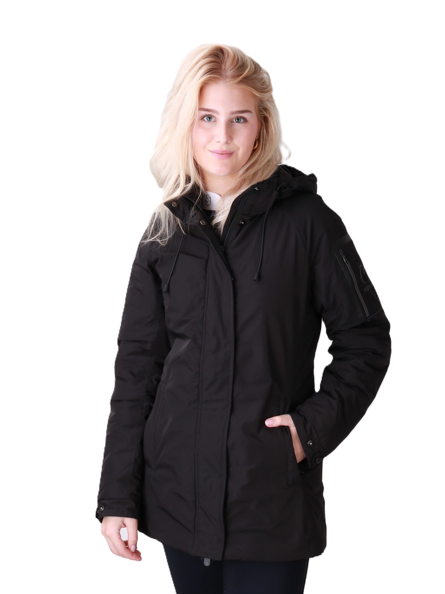 Vestrum wattierte Jacke Damen Marsiglia Schwarz