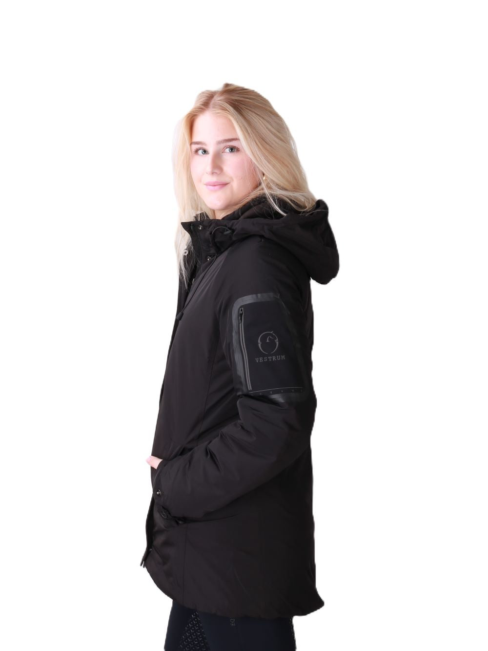 Vestrum wattierte Jacke Damen Marsiglia Schwarz